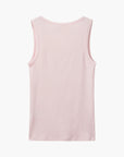 United Colors Of Benetton Woman Pink Tank Top In Pure Cotton | LEVISONS