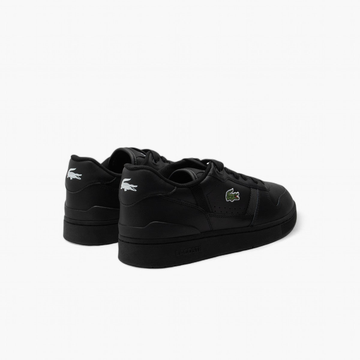 T Clip Black Lacoste Plimsolls T-Clip Set Leather Sneakers – Levisons