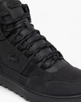 Lacoste T-Clip Mid-Top Trainers | LEVISONS