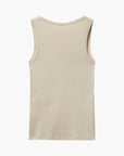 United Colors Of Benetton Woman Beige Tank Top In Pure Cotton | LEVISONS