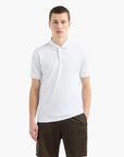 EA7 Gold Label Slim Fit Polo Shirt With Collar Edge Detailing | LEVISONS