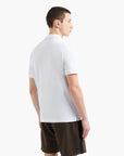 EA7 Gold Label Slim Fit Polo Shirt With Collar Edge Detailing | LEVISONS