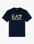 EA7 Regular Fit Logo Series Cotton T-Shirt | LEVISONS