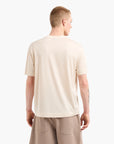 Emporio Armani Regular Fit Crewneck Asv T-Shirt With Embroidered Logo | LEVISONS