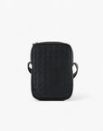 Emporio Armani All-Over Logo Leather Tech Case | LEVISONS