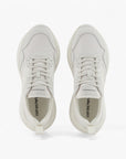 Emporio Armani Lightweight Sneakers With Oversized Eagle Logo | LEVISONS