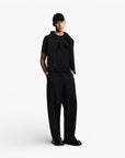 Emporio Armani Cotton T-Shirt With Op-Art Embroidery | LEVISONS