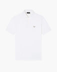 Emporio Armani Cotton Piqué Polo Shirt With Embroidered Eagle Logo | LEVISONS