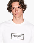 Armani Exchange Regular Fit Cotton Round Neck Milano New York T-Shirt | LEVISONS