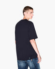 Armani Exchange Regular Fit Cotton Crewneck T-Shirt With A Stripped Patch Pocket | LEVISONS
