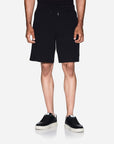 Armani Exchange Comfort Fit Knee Length Shorts With Gold Branding And A Drawstring Waistband | LEVISONS