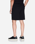 Armani Exchange Comfort Fit Knee Length Shorts With Gold Branding And A Drawstring Waistband | LEVISONS
