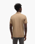 BOSS Black Pallas Cotton Polo Shirt With Embroidered Logo | LEVISONS
