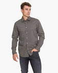 BOSS Black Monogram Formal Shirt | LEVISONS