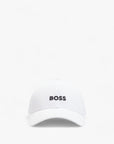 BOSS Black Cotton-Twill Cap With Embroidered Logo | LEVISONS