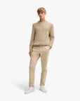 BOSS Black Micro-Structured Summer Weight Cotton Sweater | LEVISONS