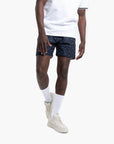 BOSS Black Geomatric-Print Swim Shorts | LEVISONS