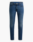 Hugo Blue Extra-Slim-Fit Jeans In Navy Stonewashed Stretch Denim | LEVISONS