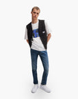 Hugo Blue Extra-Slim-Fit Jeans In Navy Stonewashed Stretch Denim | LEVISONS