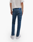 Hugo Blue Extra-Slim-Fit Jeans In Navy Stonewashed Stretch Denim | LEVISONS