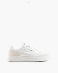 BOSS Black Leather And Suede Trainers With Signature Stripe And Logo | LEVISONS