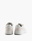 BOSS Black Leather And Suede Trainers With Signature Stripe And Logo | LEVISONS