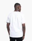 BOSS Black Mercerised-Cotton T-Short With Signature-Stripe Details | LEVISONS