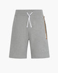 BOSS Black Drawstrong Shorts In French Terry With Stripes And Logo | LEVISONS