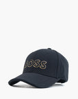 BOSS Green Knitted-Pique Six-Panel Cap With Embroidered Logo | LEVISONS