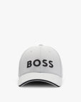 BOSS Green Kitted-Pique Siz-Panel Cap With Embroidered Logo | LEVISONS