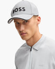 BOSS Green Kitted-Pique Siz-Panel Cap With Embroidered Logo | LEVISONS