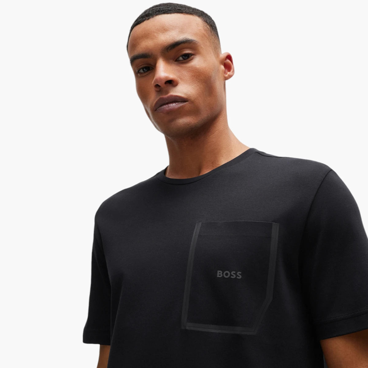BOSS Green Cotton-Jersey Regular-Fit T-Shirt | LEVISONS