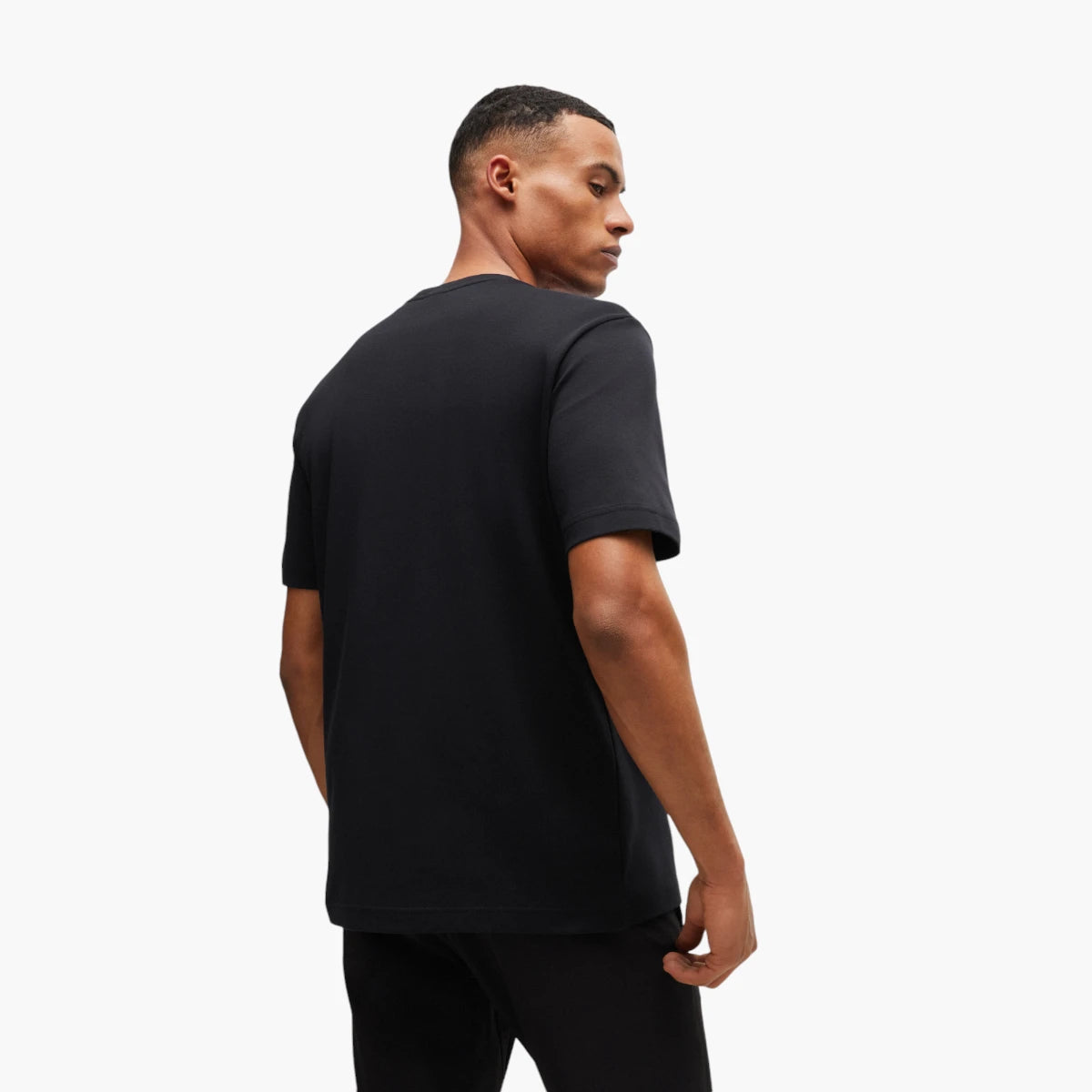 BOSS Green Cotton-Jersey Regular-Fit T-Shirt | LEVISONS