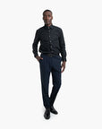 BOSS Black Slim-Fit Shirt In Easy-Iron Stretch-Cotton Poplin | LEVISONS
