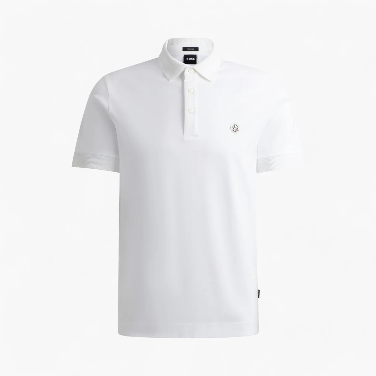 Mercerized-Cotton Polo Shirt With Double Monogram – Levisons
