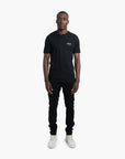 BOSS Black Rubber Logo Cotton T-Shirt | LEVISONS