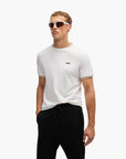 BOSS Green Stretch-Cotton T-Shirt With Stripes And Logo | LEVISONS