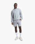 BOSS Black Cotton-Terry Relaxed-Fit Sweatshirt With Flocked Logo | LEVISONS