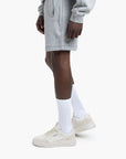 BOSS Black Cotton-Terry Tracksuit Shorts With Flocked Logo | LEVISONS