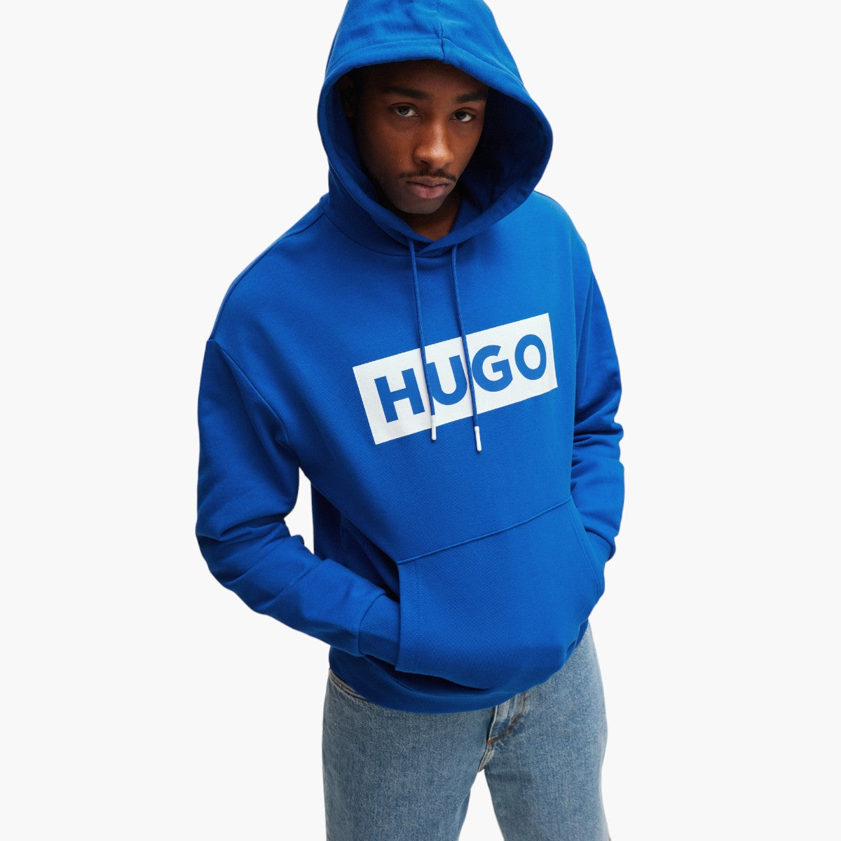 Boss blue hoodie online