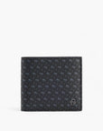 BOSS Black Monogram Folding Wallet With Double B Trim | LEVISONS