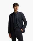 BOSS Black Regular-Fit Shirt In Easy-Iron Stretch-Cotton Poplin | LEVISONS
