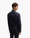 BOSS Black Regular-Fit Shirt In Easy-Iron Stretch-Cotton Poplin | LEVISONS