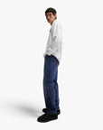 Hugo Blue Regular-Fit Jeans In Dark-Blue Stonedwashed Denim | LEVISONS