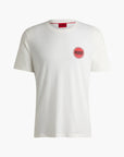 Hugo Red Cotton-Jersey T-Shirt With Racing Logo Print | LEVISONS