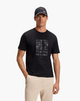 BOSS Green Circle Artwork Interlock Cotton Tee | LEVISONS