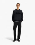 Hugo Red Oversized Reflective Logo Terry Sweatshirt | LEVISONS