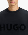 Hugo Red Oversized Reflective Logo Terry Sweatshirt | LEVISONS