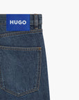 Hugo Blue Regenerative Cotton Rigid Denim Jeans | LEVISONS