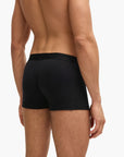 BOSS Black Three-Pack Of Stretch-Cotton Trunks With Logo Waistbands | LEVISONS